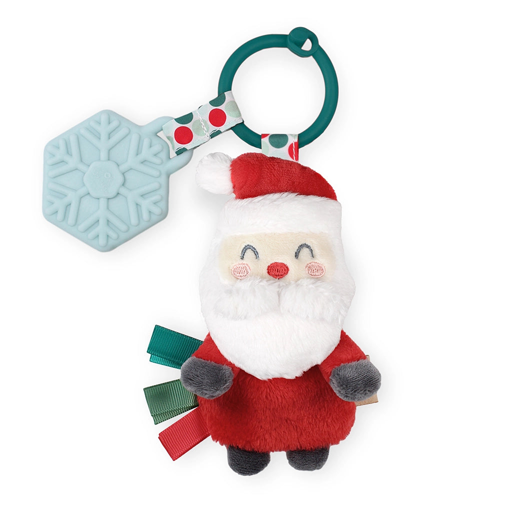 Holiday Itzy Pal™ Plush + Teether | Santa